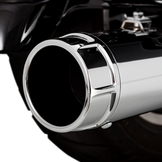 V&H Torquer 450 Slip-Ons Chrome Touring 17-20