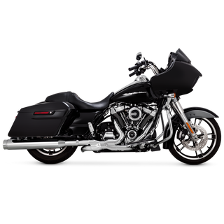 V&H Torquer 450 Slip-Ons Chrome Touring 17-20