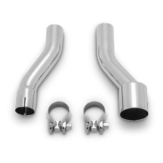 V&H Trike Adapter Kit 17-20 - Chrome