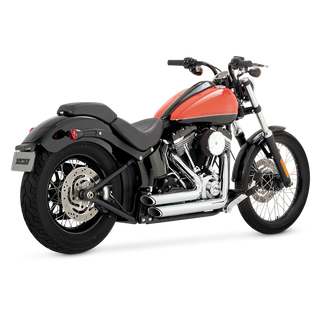 V&H Shortshots Staggered Softail 12-17 (Exc Fxsb/Fxse) - Chrome
