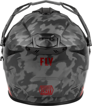 Fly Racing Trekker Pulse Helmet - Black/Red