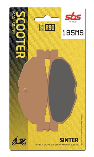 SBS FRICTION - Sinter Rear Scooter Brake Pads - 185MS-