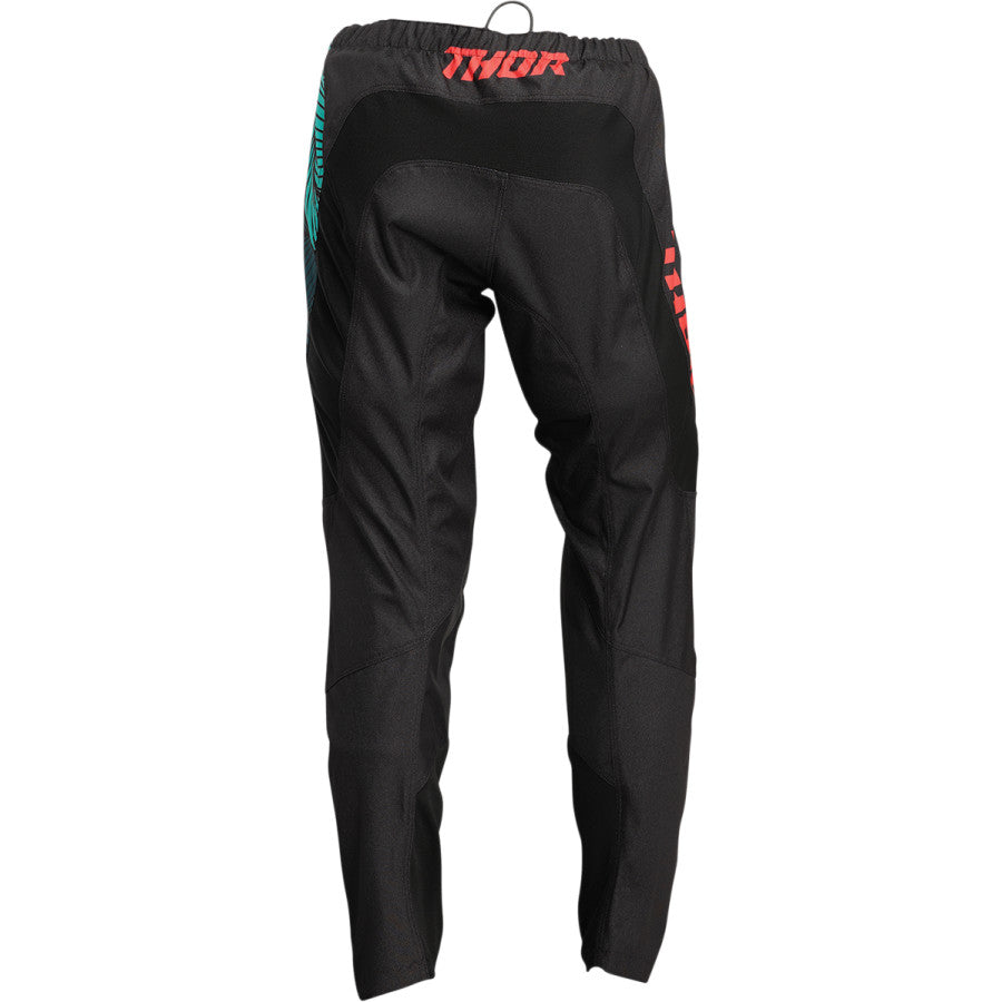Thor Women's Sector Urth Pants - Black/Teal