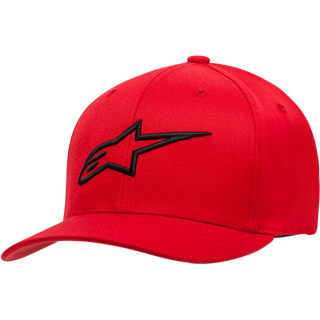 Alpinestars Ageless Curve Hat - Red/Black