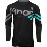Thor Youth Pulse Cube Jersey - Black/Mint
