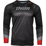 Thor MTB Assist Long Sleeve Jersey - Black/Grey
