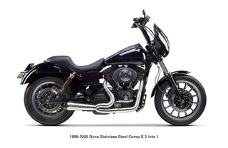 Two Brothers Racing Full-System Stainless Steel Harley Davidson Dyna (1999-2005) Carb Tip