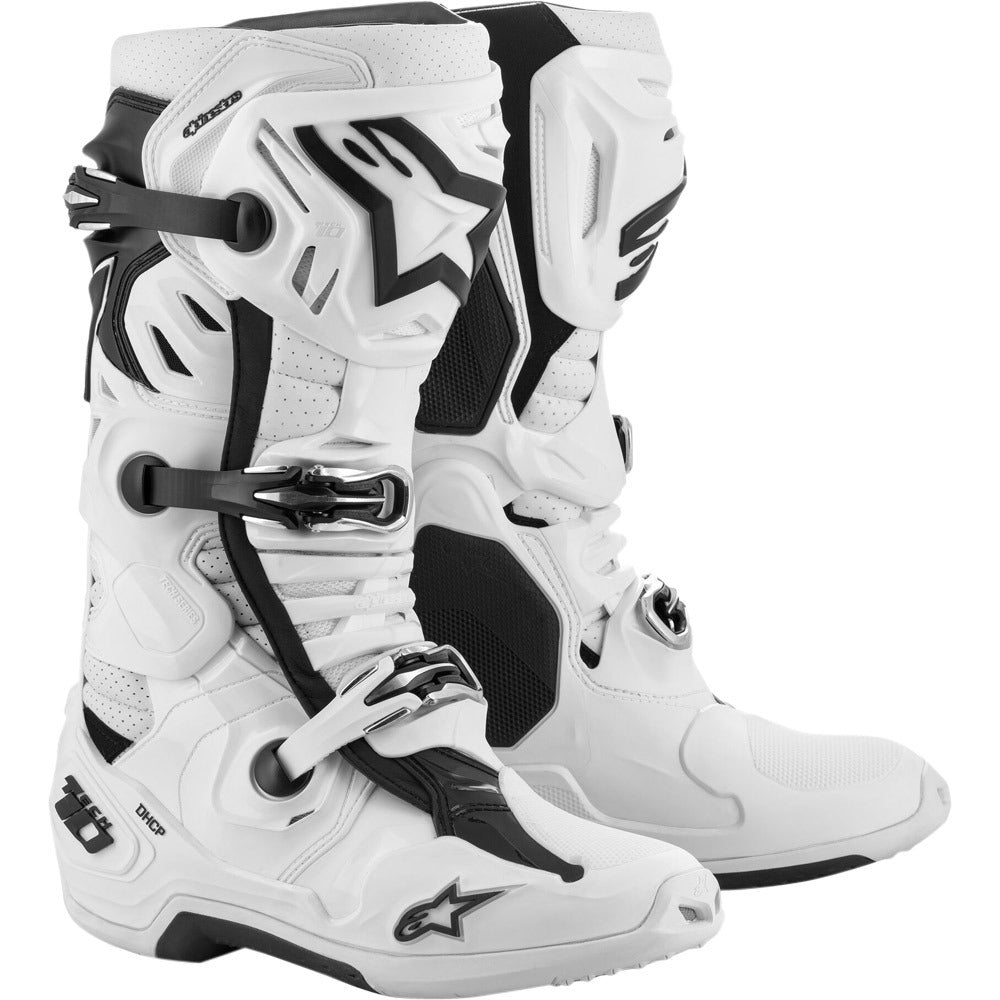 Alpinestars Tech 10 Supervented MX Boots - White