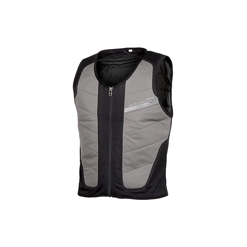 Macna Cooling Vest Wet Type Jersey - Black/Grey