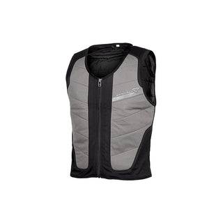 Macna Cooling Vest Wet Type Jersey - Black/Grey