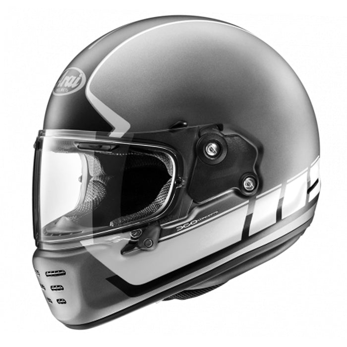 Arai Concept-X Speed Block Motorcycle Helmet - White Matt