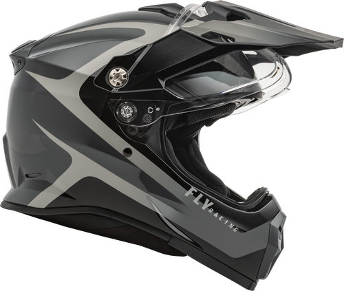 Fly Racing Trekker Pulse Helmet - Black/Grey