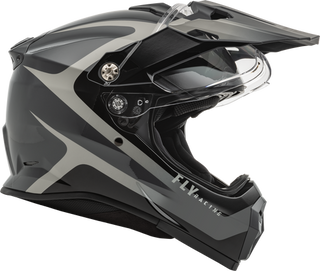 Fly Racing Trekker Pulse Helmet - Black/Grey