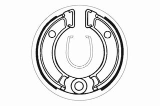 SBS Brake Shoes Front/ Rear - 2010-