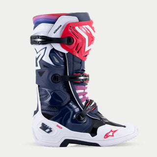 Alpinestars Tech 10 Supervented Boots - Night Navy White Rainbow