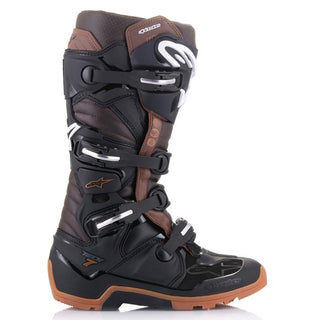 Alpinestars Tech 7 Enduro Boots - Black/Dark Brown