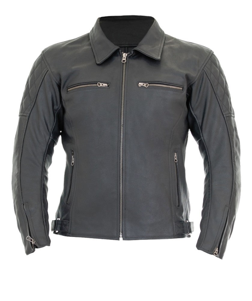 RST Ladies Cruz-2 Leather Jacket - Black