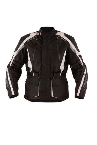 RST Rallye Adventure Jacket Black/Silver - MotoHeaven