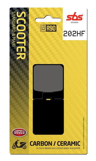 SBS Ceramic Scooter Pad FR-RR - 202HF-