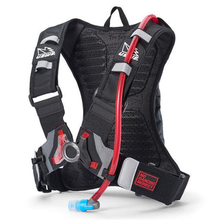 USWE 22 Raw 3 Backpack With 2.0L Hydration Bladder - Carbon Black