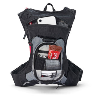 USWE 22 Raw 3 Backpack With 2.0L Hydration Bladder - Carbon Black