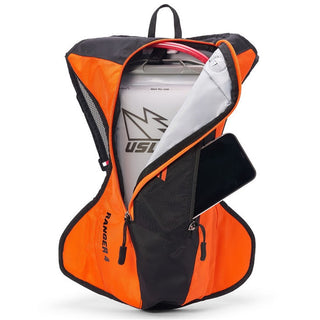 USWE 22 Ranger 4 Backpack With 3.0L Hydration Bladder - Factory Orange