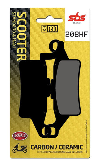 SBS FRICTION - Ceramic Front Brake Pads - 208HF-