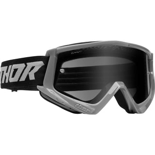 Thor Combat Sand Racer Goggles - Grey/Black