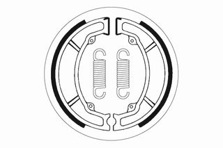 SBS Brake Shoes Front/ Rear - 2104-