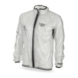 Fly Racing Rain Motorcycle Jacket  - Clear
