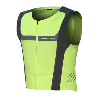 Dririder Neon Hi Visibility Motorcycle Vest - Fluro Yellow