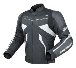 Dririder Climate Control Exo 2 Men's Motorcycle Jacket - Black/White