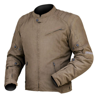 Dririder Scrambler Men's Motorcycle Jacket - Brown