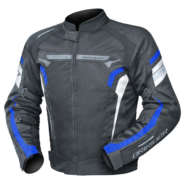 Dririder Air-Ride 4 Men's Motorcycle Jacket - Black/Blue