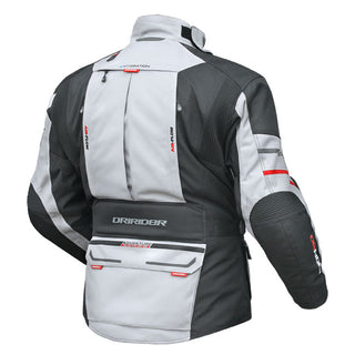 Dririder Vortex Adventure 2 Men's Motorcycle Jacket - Grey/Black