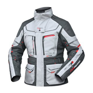 Dririder Vortex Adventure 2 Ladies Motorcycle Jacket - Grey/Black