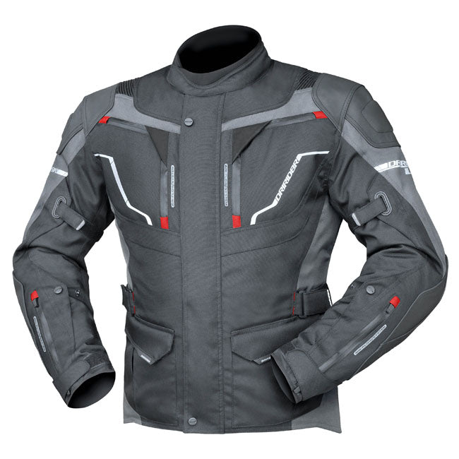 Dririder Nordic 4 Men's Motorcycle Jacket - Black/Grey