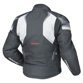 Dririder Sprint Men's Motorcycle Jacket - Black/White/Grey