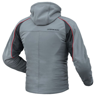 Dririder Atomic Men's Motorcycle Hoodie - Grey