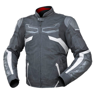 Dririder Climate Control Exo 3 Men's Motorcycle Jacket - Black/White