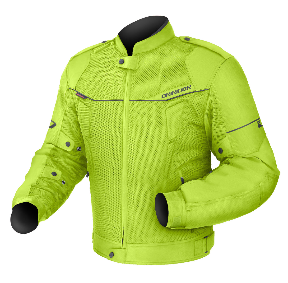 Dririder Climate Control 3 Motorcycle Jacket - Hi-Vis Yellow