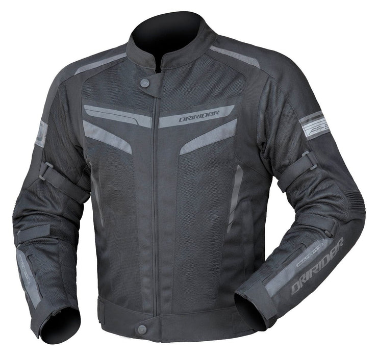 Dririder Air-Ride 5 Men's Motorcycle Jacket - Black/Grey