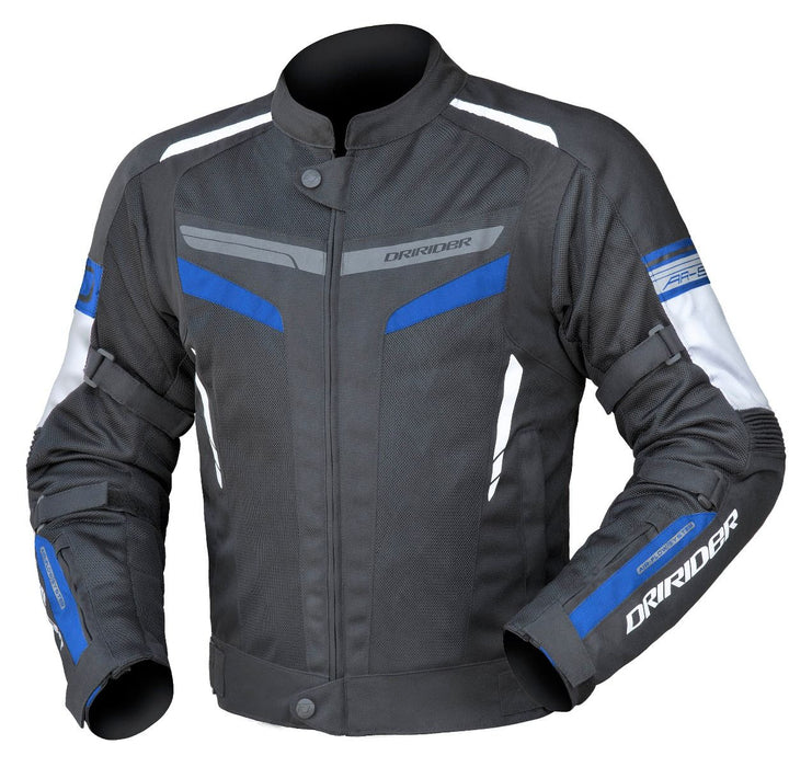 Dririder Air-Ride 5 Men's Motorcycle Jacket - Black/Blue