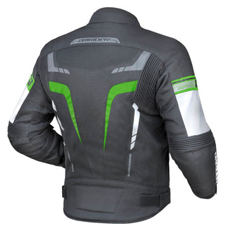 Dririder Air-Ride 5 Men's Motorcycle Jacket - Black/Green