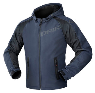 Dririder Atomic Men's Motorcycle Hoodie - Navy