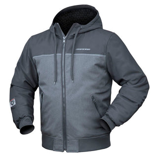 Dririder Legion Men's Motorcycle Hoody - Grey/Black