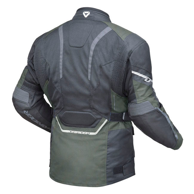 Dririder Apex 5 Airflow Motorcycle Jacket - Olive/Black