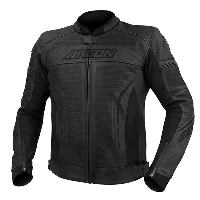Argon Scorcher Perforated Motorcycle Jacket - Stealth