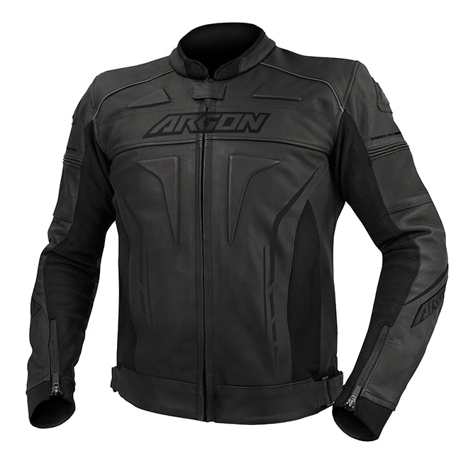 Argon Scorcher Non Perforated Motorcycle Jacket - Stealth
