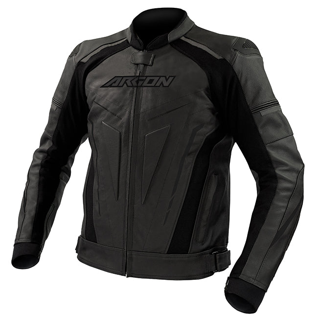 Argon Descent Non Perforated Motorcycle Jacket - Stealth
